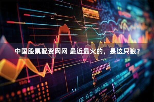 中国股票配资网网 最近最火的，是这只狼？
