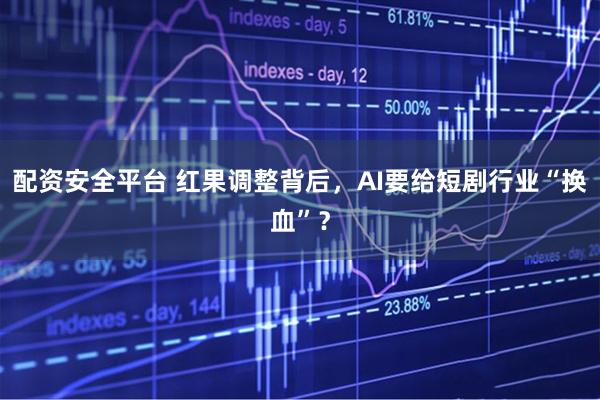 配资安全平台 红果调整背后，AI要给短剧行业“换血”？